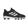 Adidas Men's Icon 8 MD Cleats Black/White right profile