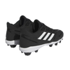 Adidas Men's Icon 8 MD Cleats Black/White pair back right