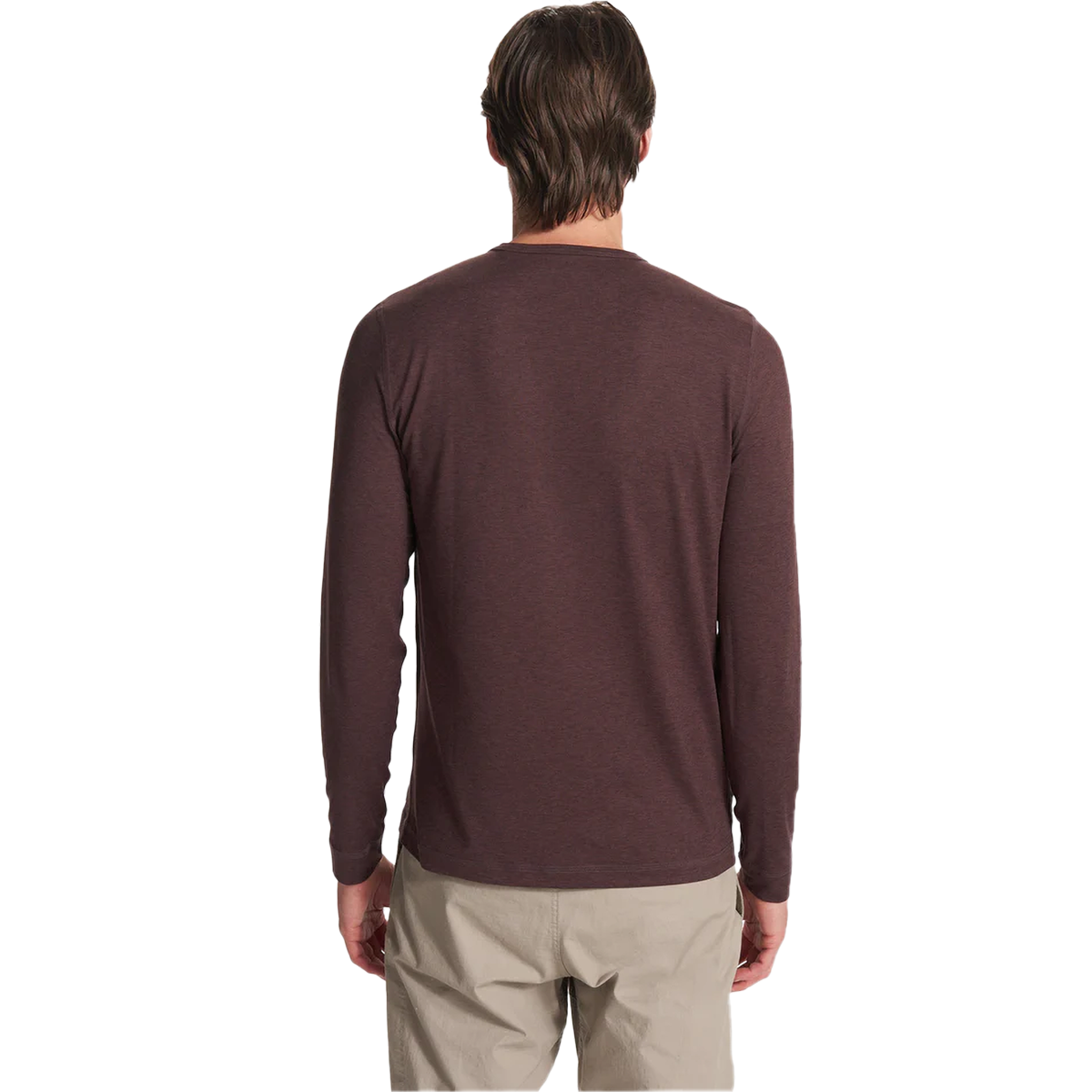 Men's Long-Sleeve Ease Performance Henley alternate view