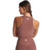 Vuori Women's Elevation Plyo Tank HHZ-Hazelnut Heather back