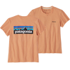 Patagonia Women's P-6 Logo Responsibili-Tee TEAG-Tea Green