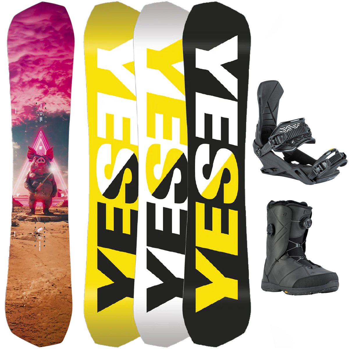 Yes Greats Demo Snowboard Package – Sports Basement