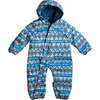 Quiksilver Youth Baby Suit BSM4-Snow Pyramid Majolica Blue arms/legs extended