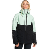 Roxy Women's Gore Tex Stretch Purelines Jacket GEF0-Cameo Green
