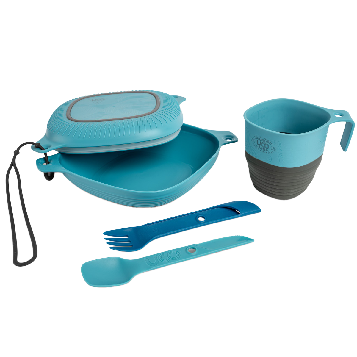 Camping Set With Case, Camping Mess Kit, Travel Silverware Set, Camping  Utensils For Eating, Portable Cutlery Set