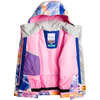 Roxy Youth Greywood Girls Jacket WBB1-Pansy Pansy liner