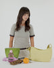 BAGGU Medium Nylon Crescent Bag