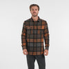 Roark Nordsman Long Sleeve Flannel in Pecan movie