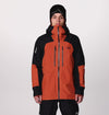 Mountain Hardwear Men's Boundary Ridge Gore-Tex Jacket in Raw Carnelian Black movie