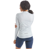 Pearl Izumi Women's Attack Long Sleeve Jersey 9UK-CLOUD GRY STAM on model back