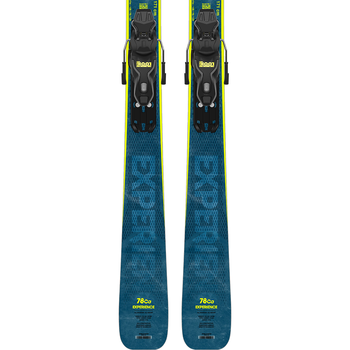 Experience 78 Carbon Ski with XP11 Bindings alternate view