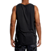 RVCA Men's Sport Vent Sleeveless Black Alt View Model Back