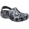 Crocs Youth Toddler Classic Camo Clog Black/Grey front left