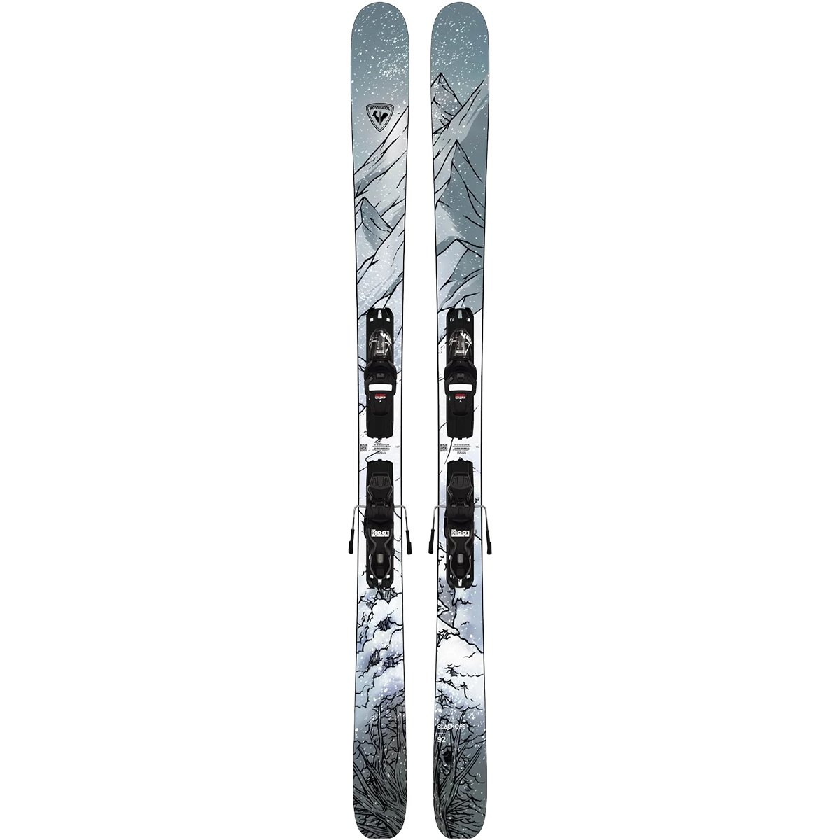 Blackops 92 Ski with XP11 Bindings alternate view