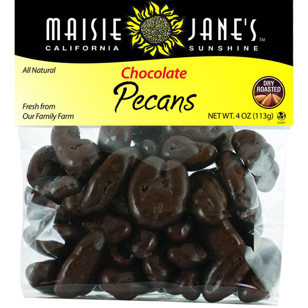Maisie Janes Chocolate Pecans - 4 oz