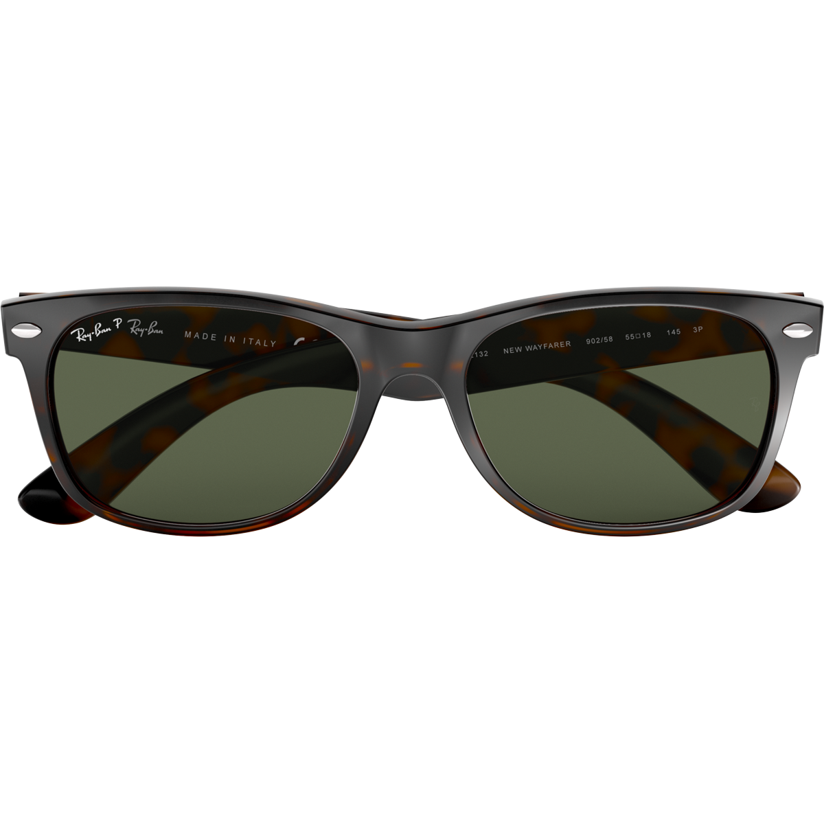 Ray ban new wayfarer top polarized tortoise