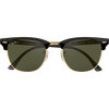 Ray Ban Club Master M - Black/G-15 Green Black/Green Classic