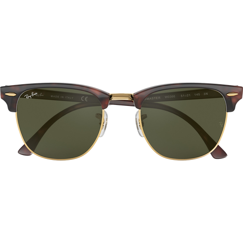 Ray-Ban Clubmaster RB3016 W0366-Tortoise/Gold, Mint w/Case Ray-Ban RB3016 Clubmaster Tortoise W0366 sunglasses main image 3