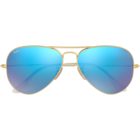 Ray ban aviator gold top mirror