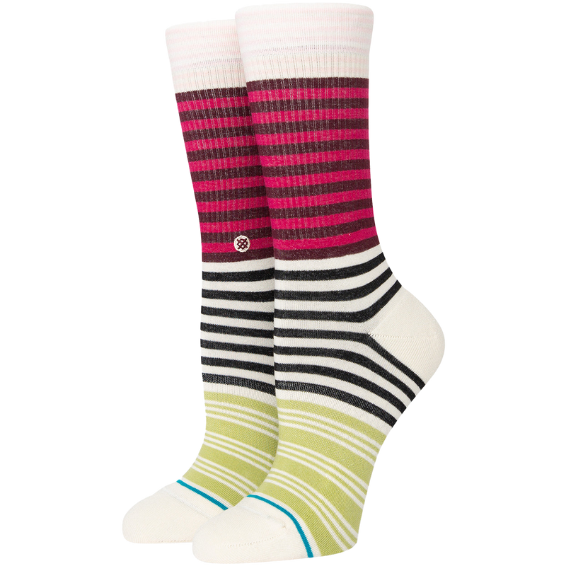 Women's Sunshine Stripe Crew, Featured Image