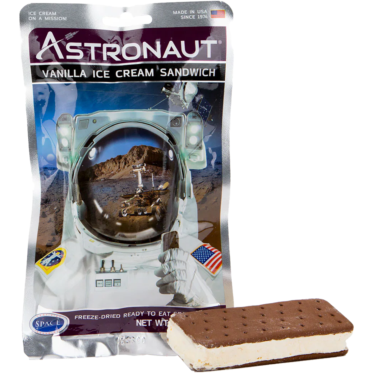 Freeze-dried Ice Cream Sandwich (1 Serving) alternate view