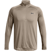 Under Armour Men's UA Tech 2.0 1/2 Zip in Taupe Dust