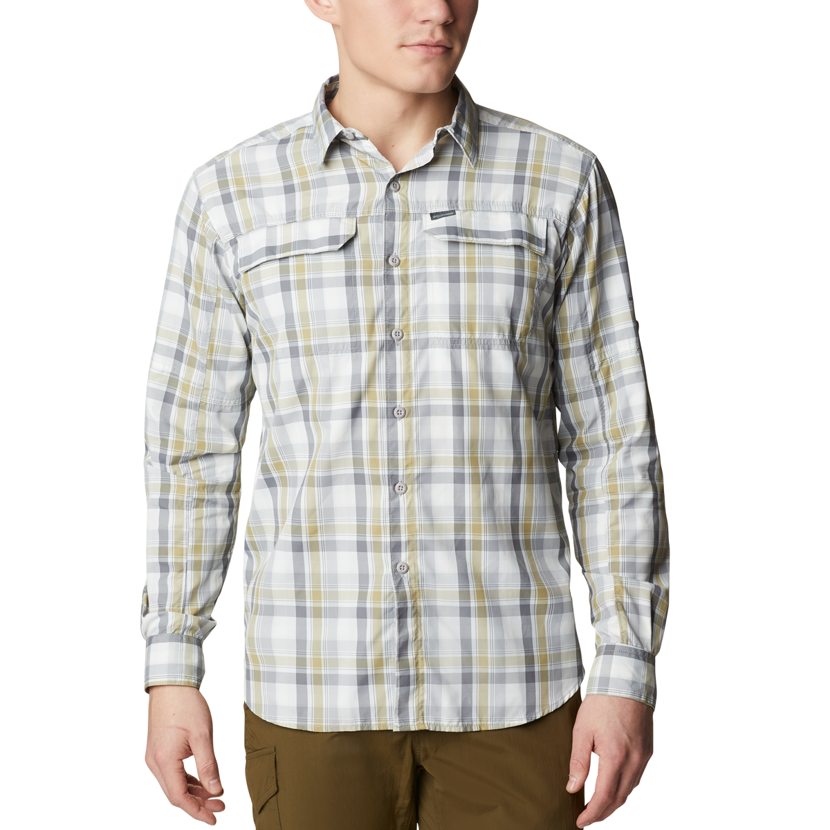 Columbia men's silver ridge 2024 flannel long sleeve shirt