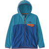Patagonia Youth Micro D Snap-T Fleece Jacket in Bayou Blue