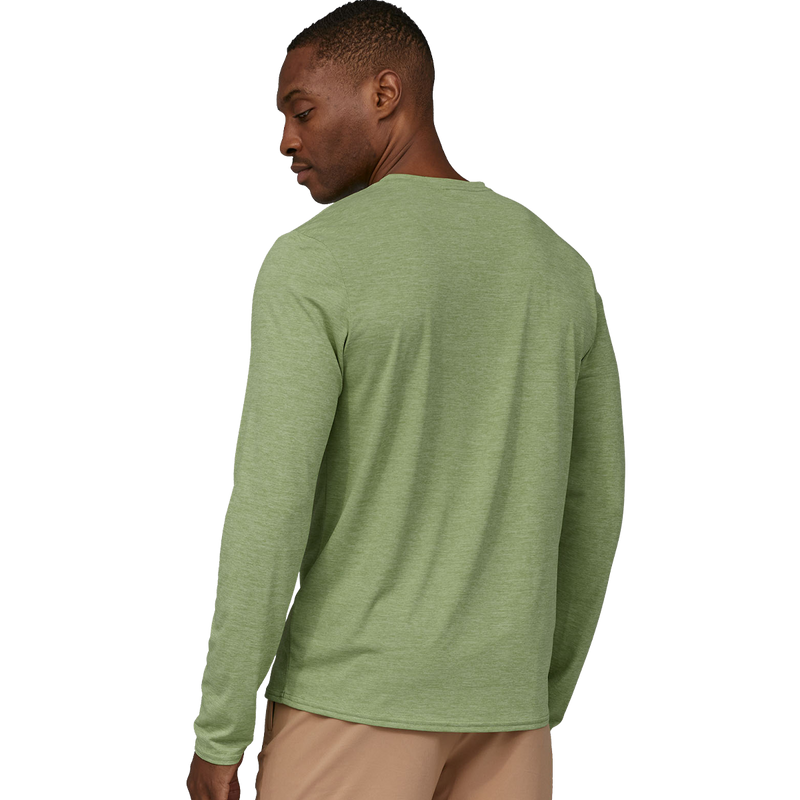 Men's Long-Sleeved Capilene Cool Daily Shirt, Patagonia Men's Long-Sleeved Capilene Cool Daily Shirt back