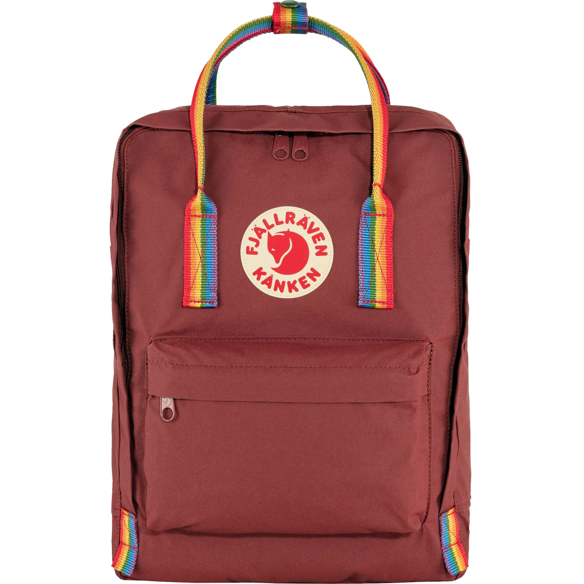 Kanken rainbow purple hot sale