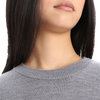 Icebreaker Women's Merino Shearer Crewe Sweater collar