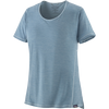 Patagonia Women's Cap Cool Lightweight Shirt in Light Plume Grey/Steam Blue X-Dye