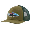 Patagonia Fitz Roy Trout Trucker Hat in Wyoming Green