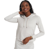 Vuori Women's Halo Essential Hoodie in Salt Heather