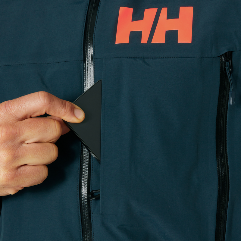 Men's Sogn Shell 2.0 Jacket, Helly Hansen Men's Sogn Shell 2.0 Jacket chest pocket