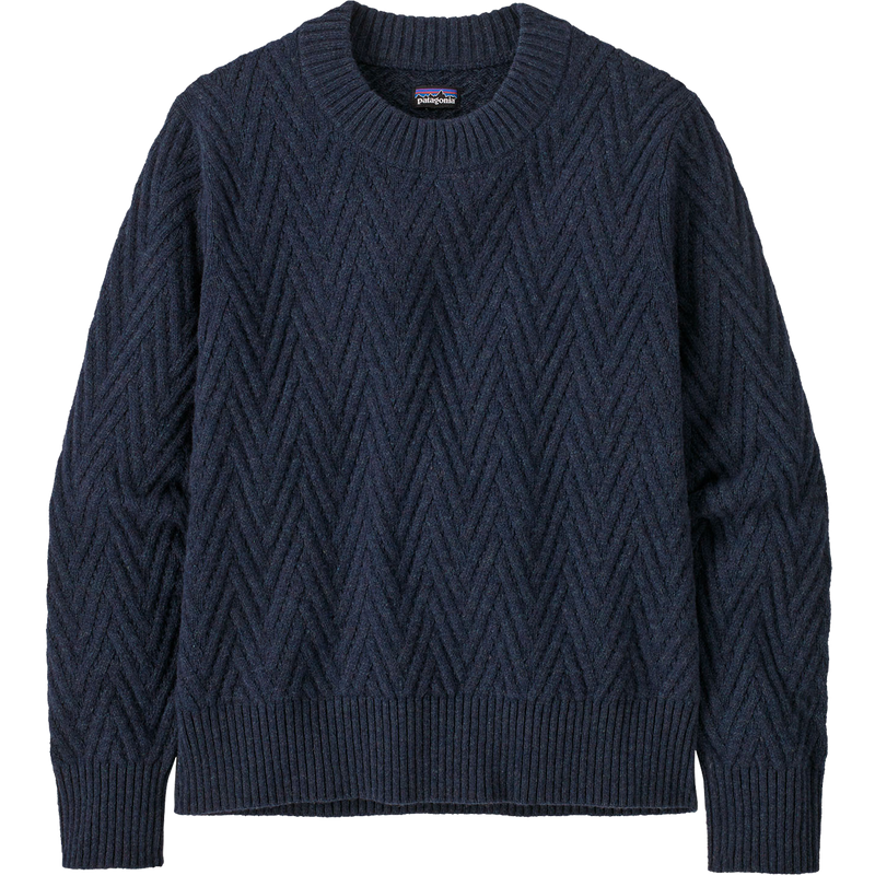 Women's Recycled Wool Crewneck Sweater, Featured Image