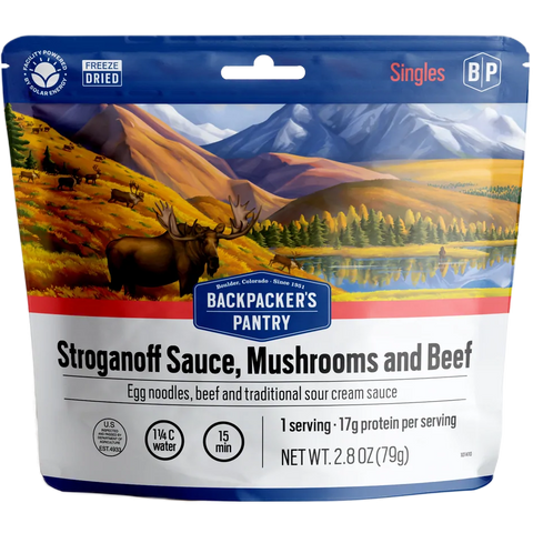 Stroganoff Sauce, Mushrooms & Beef