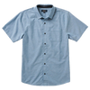 Roark Men's Well Worn Organic Short Sleeve in Blue