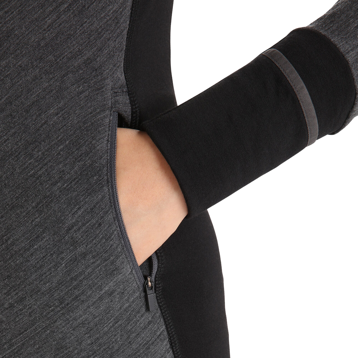 Women's RealFleece Merino Descender Long Sleeve Zip alternate view