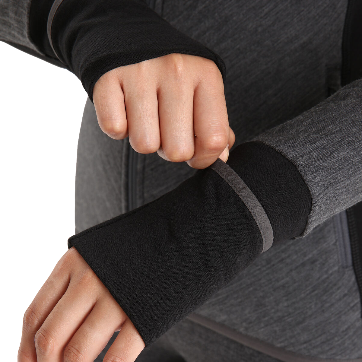 Women's RealFleece Merino Descender Long Sleeve Zip alternate view