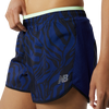 New Balance Women's Print Fast Flight Split Short  logo