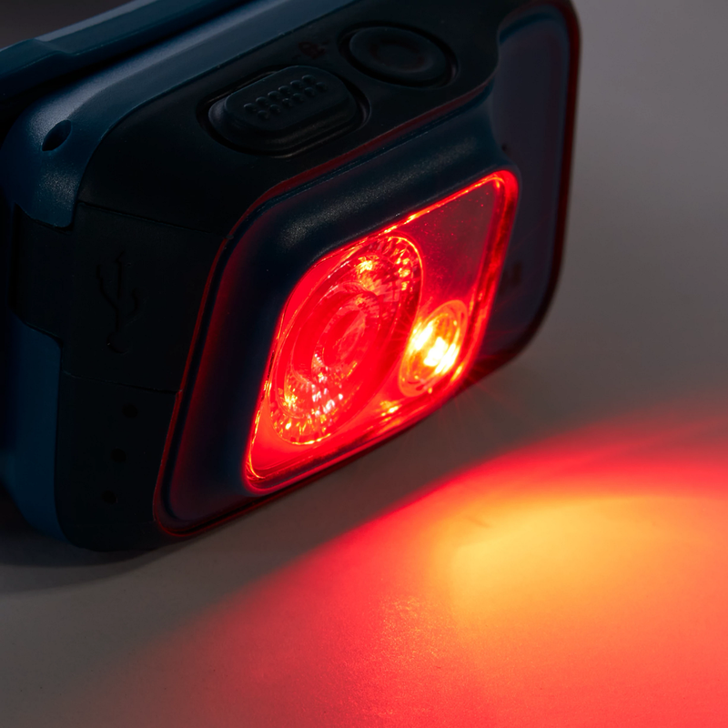 Cosmo 350-R, Black Diamond Cosmo 350-R red light