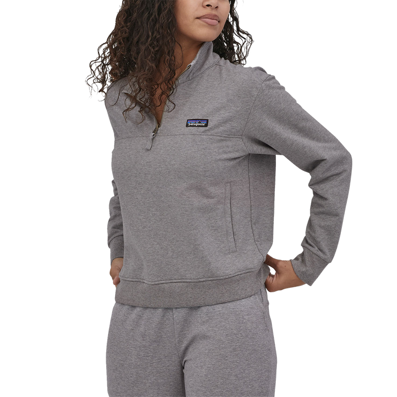 Women's Ahnya Pullover, Patagonia Women's Ahnya Pullover SGRY-Salt Grey