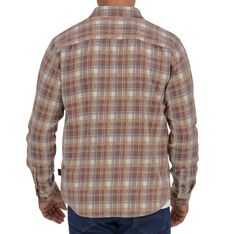 Men's Cotton in Conversion Lightweight Fjord Flannel Shirt, Patagonia Men's Lightweight Fjord CIC Flannel Shirt
