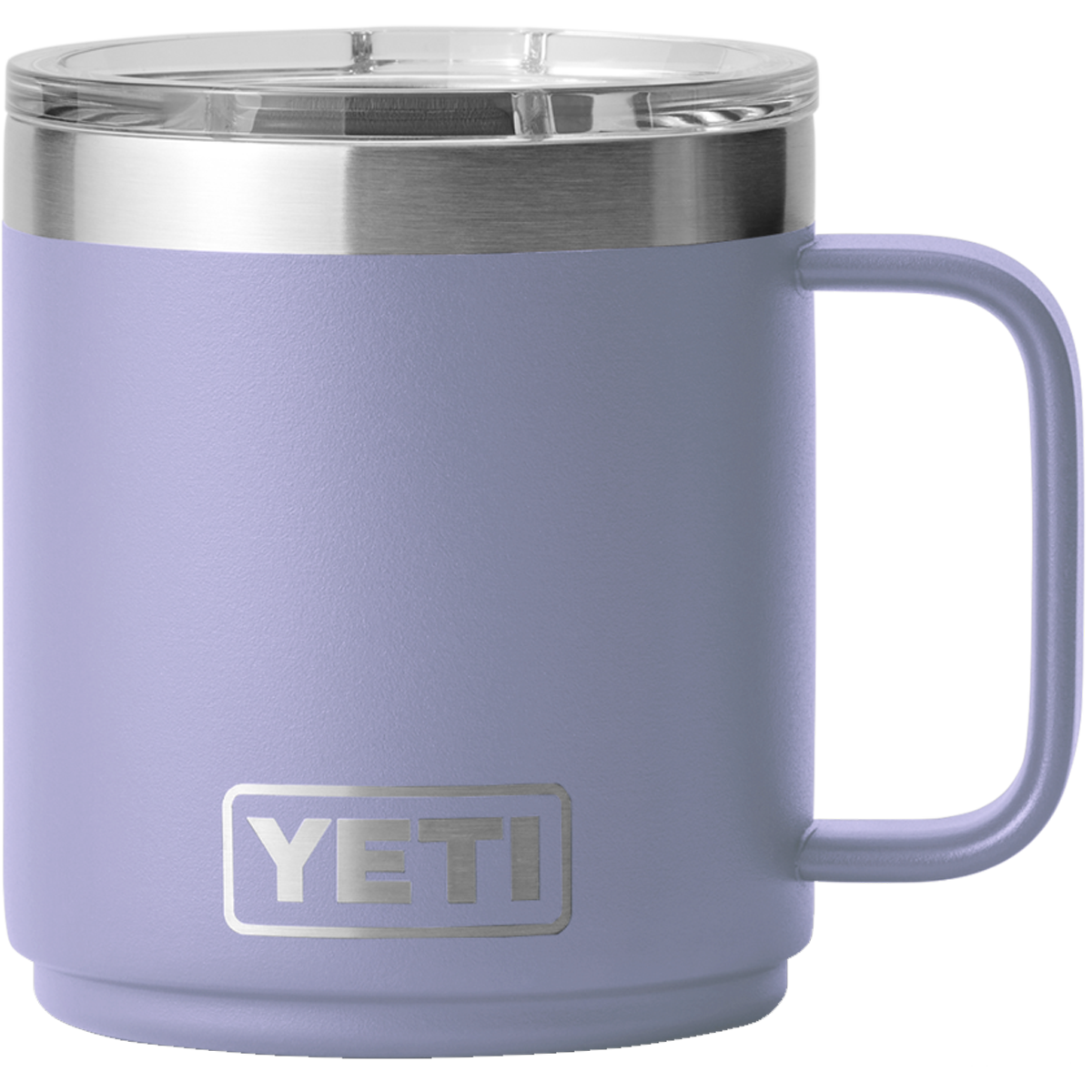 YETI Rambler 10 oz Mug Stainless Steel Stackable MagSlider Lid Peak Purple  New