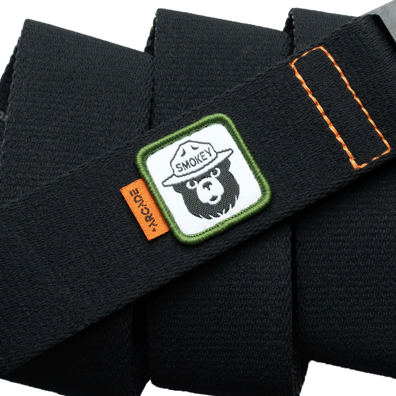 Smokey Bear Icon Belt, Arcade Smokey Bear Icon Belt patch detail