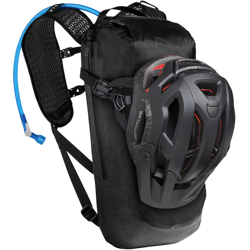 M.U.L.E. EVO 12, CamelBak M.U.L.E. EVO 12 with helmet