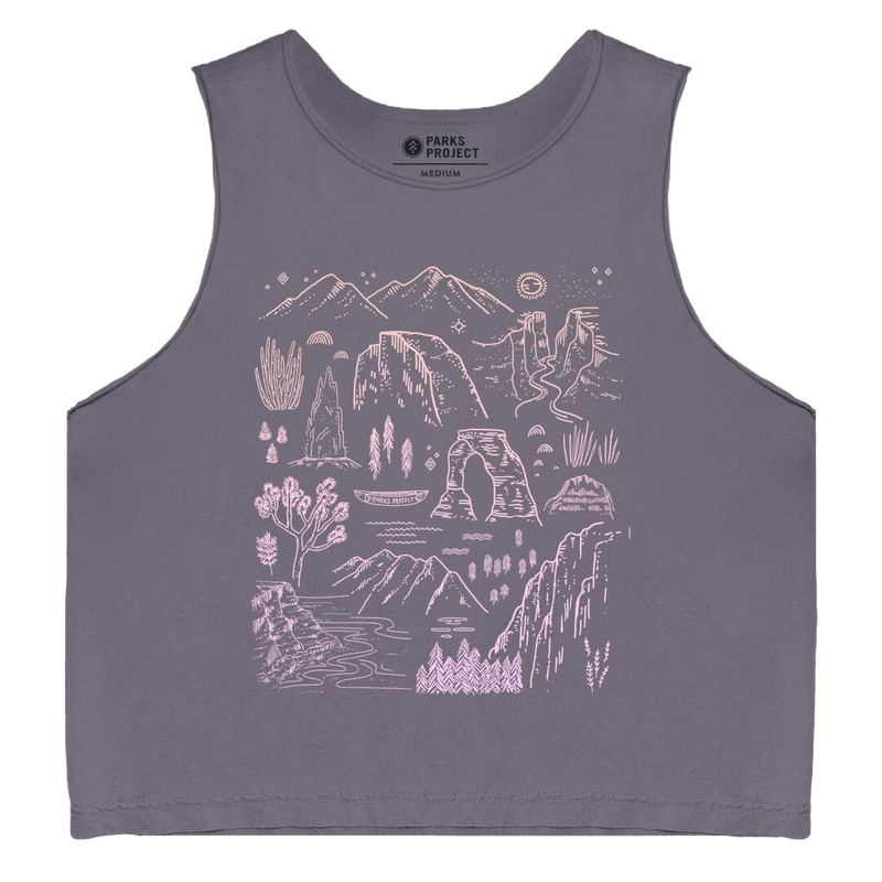 Women's Iconic National Park Tank, Featured Image