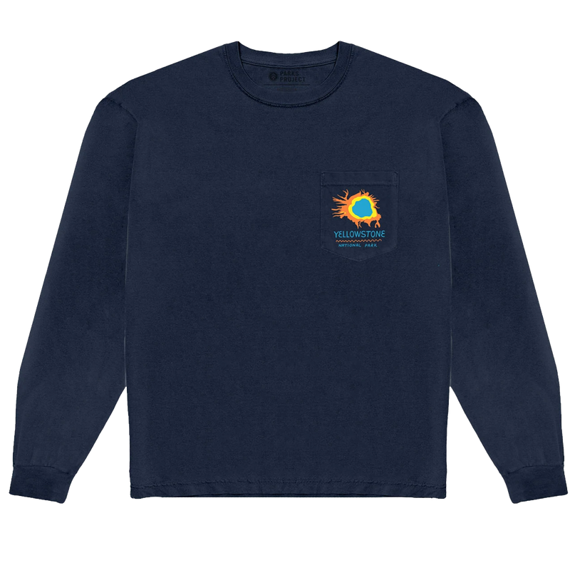 Men's Yellowstone NP 150th Anniversary Long Sleeve Tee, Featured Image