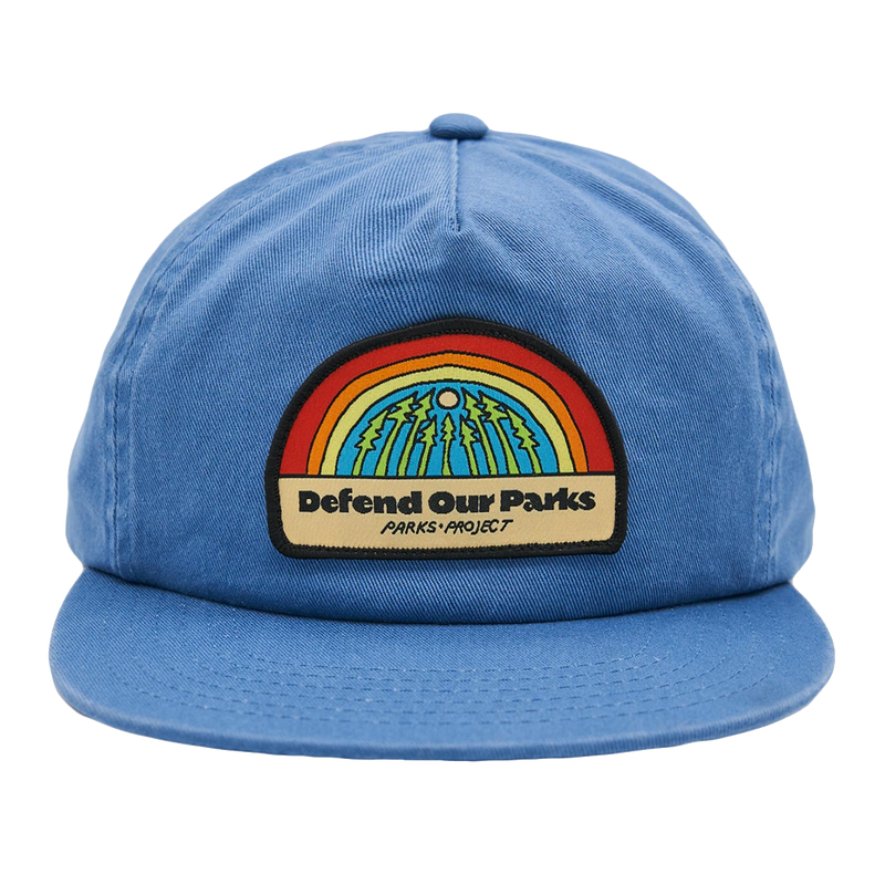 Defend Our Parklands Rainbow Patch Hat, Featured Image